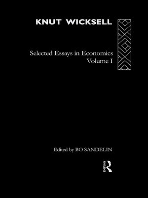 cover image of Knut Wicksell